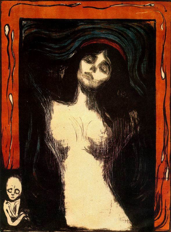 Edvard Munch Madonna